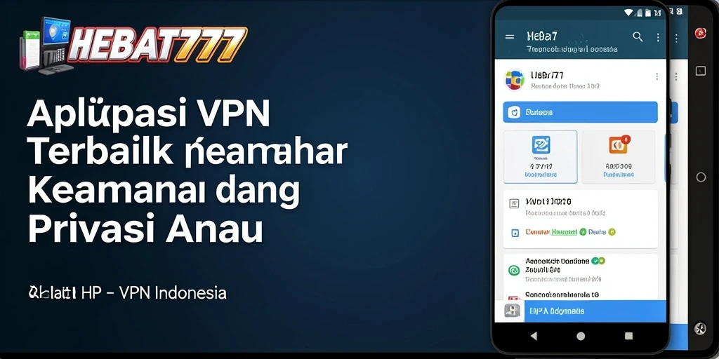 Antarmuka aplikasi HEBAT777 yang menarik dan fungsional.