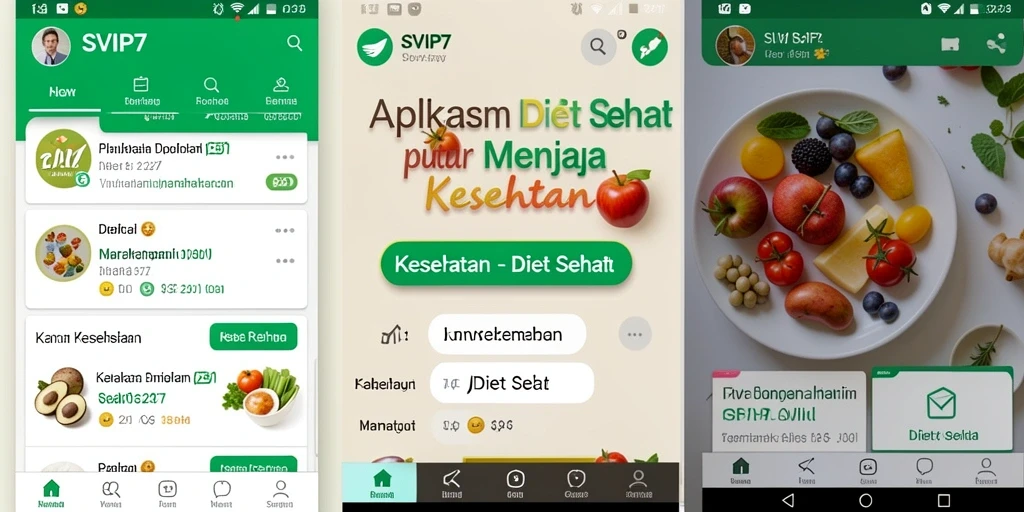 Tampilan antarmuka aplikasi SVIP7 yang menarik dan fungsional.